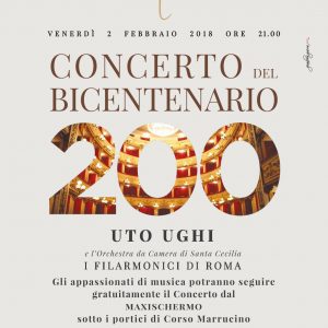 Per seguire il Concerto del Bicentenario