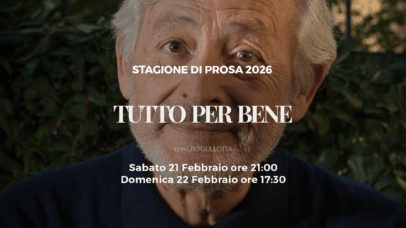 Lo spettacolo “Gin Game” sostituisce “Tutto per bene”